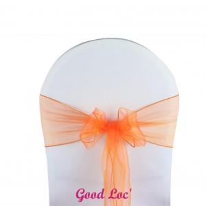 Location noeud organza orange