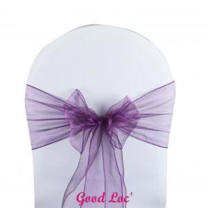 Location noeud organza violet